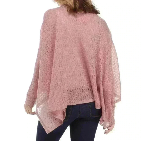 Women's Soft Cowl Neck Cape - Picture 2 of 4